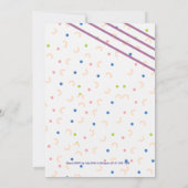 パソームパーティーペットをテーマにした犬の招待 招待状 (裏面)