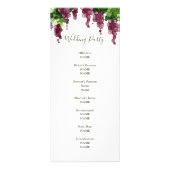 パソ・ロブレス結婚ズ・ヴィネヤードの式典 ラックカード (裏面)