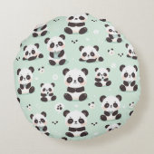 パタよくはしゃぐーン ラウンドクッション (裏面)