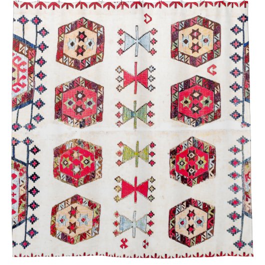 パタアステカーン強調 シャワーカーテン (正面)