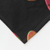 パタアステカーン犬の足 フリースブランケット (角)