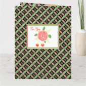 パタアートーン詳細付きフローラ カード (裏面)