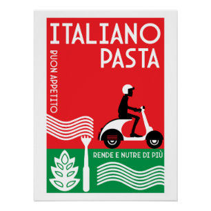 パタイタリアンーアート ポスター