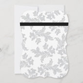 パタエレガントーンとワックスシールの結婚式招待状 招待状 (裏面)