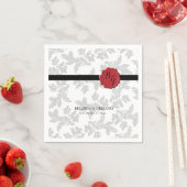 パタエレガントーン&ワックスシ結婚ール スタンダードカクテルナプキン (インサイチュ)