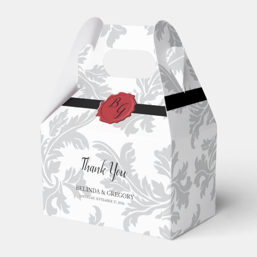 パタエレガントーン&ワックスシ結婚ール フェイバーボックス (正面サイド)