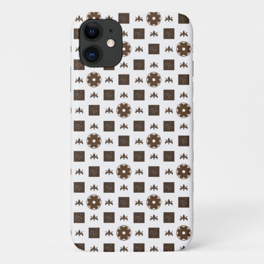 パタエレガント市松模様にーン Case-Mate iPhoneケース (裏面)