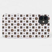 パタエレガント市松模様にーン Case-Mate iPhoneケース (裏面(横))