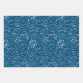 パタカッコいいーン日本のパーティー包装紙シート ラッピングペーパーシート (正面2)