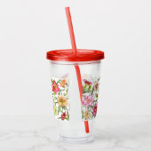 パタカラフルーン全体のデイリー アクリルタンブラー (左)