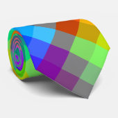 パタカラフルーン虹の色。 ネクタイ (ロール)
