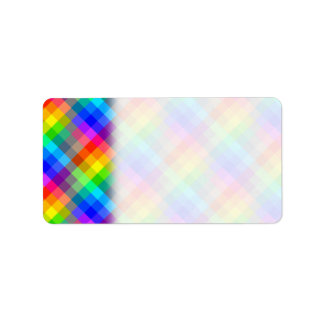 パタカラフルーン虹の色。 ラベル