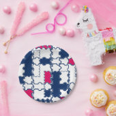 パタカラフルーン， エレガント ペーパープレート (パーティー)