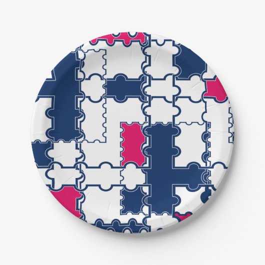 パタカラフルーン， エレガント ペーパープレート (正面)