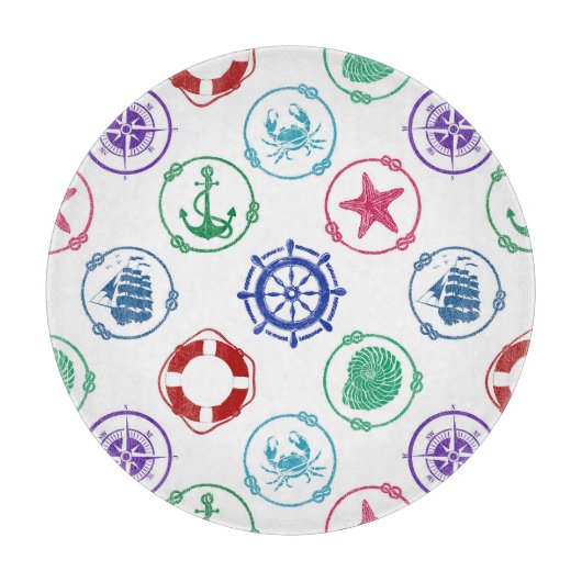 パタカラフルーン カッティングボード (正面)