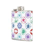 パタカラフルーン フラスク (左)