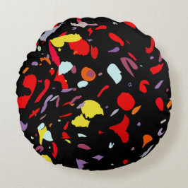 パタカラフルーン ラウンドクッション