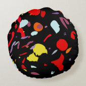 パタカラフルーン ラウンドクッション (裏面)