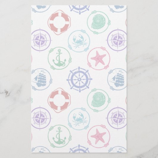 パタカラフルーン 便箋 (正面)