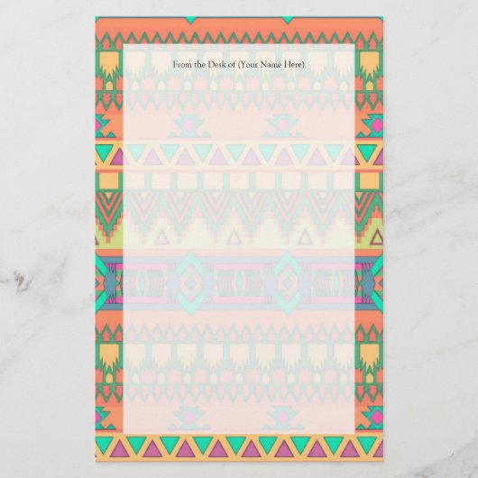 パタカラフルーン 便箋 (正面)