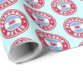 パタゴニアのウェールズの旗のギフト用包装紙 ラッピングペーパー (ロールコーナー)