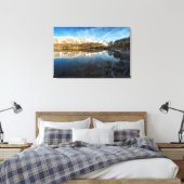 パタゴニアの反射 キャンバスプリント (インサイチュ (寝室))