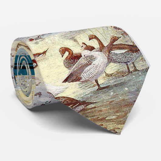パタゴニアの鳥の野性生物動物のタイの鳥 ネクタイ (ロール)