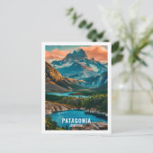 パタゴニアアルゼンチン有名な旅行の場所 ポストカード (スタンド正面)
