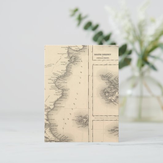 パタゴニアサウスオークニーまたはパウエルズグループ ポストカード (スタンド正面)