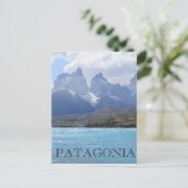 パタゴニアチリポストカード – 垂直 ポストカード (スタンド正面)