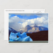 パタゴニアブルーアイスバーグ ポストカード (正面/裏面)