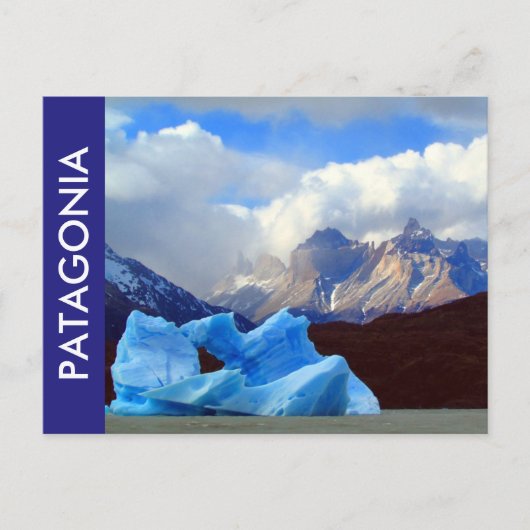 パタゴニアラゴグレー ポストカード (正面)