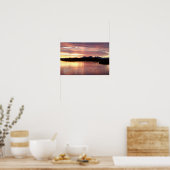パタゴニアレイクサンセット1 ポスター (キッチン)