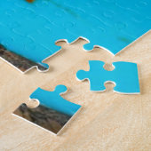 パタゴニア南アメリカ氷河と山 ジグソーパズル (側面)