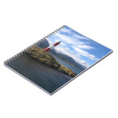 パタゴニア州ベアグルチャンネルの遠隔ライトハウス ノートブック (左側)