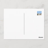 パタゴニア州ベアグルチャンネルの遠隔ライトハウス ポストカード (裏面)