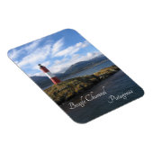 パタゴニア州ベアグルチャンネルの遠隔ライトハウス マグネット (右側)