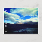 パタゴニア滝 ポストカード (正面)