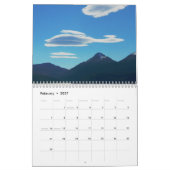 パタゴニア2010年の色 カレンダー (2月 2027)