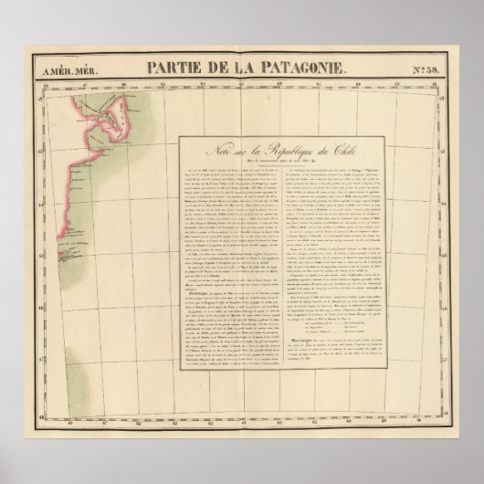 パタゴニア、南米39 ポスター (正面)