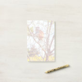 パタスは木に登っている ポストイット (デスク上)