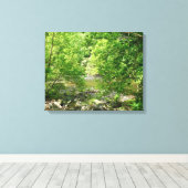 パタスコリバービューメリーランド自然写真 キャンバスプリント (インサイチュ (ウッドフロア))