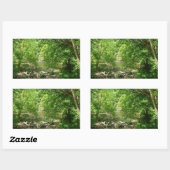 パタスコリバービューメリーランド自然写真 長方形シール (シート)