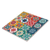 パタスタイリッシューンカラフルメキシカンパペルピカドホーム タイル (側面)