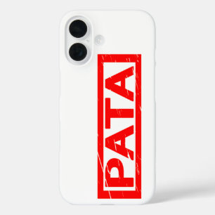 パタスタンプ iPhone 16ケース
