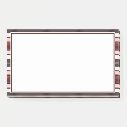 パタストライプのーン ポストイット (正面)