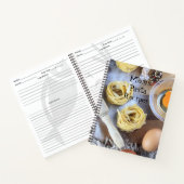 パタパーソナライズされたスレシピ本 ノートブック (内部)