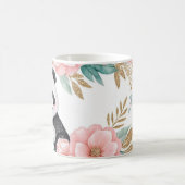 パタパーソナライズされたン(フローラ枠) コーヒーマグカップ (中央)