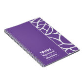 パタパーソナライズされたーンカラフルなし ノートブック (右側)