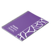 パタパーソナライズされたーンカラフルなし ノートブック (左側)